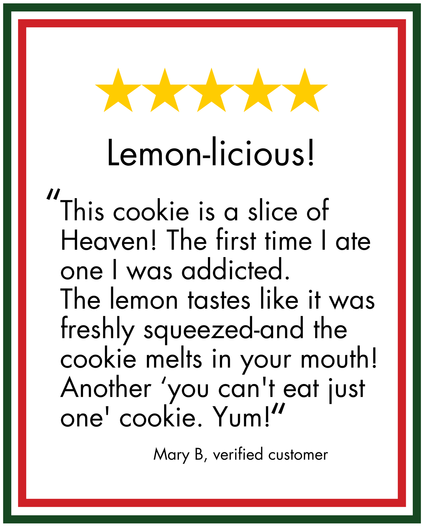 CiCi's Italian Lemon Cookies